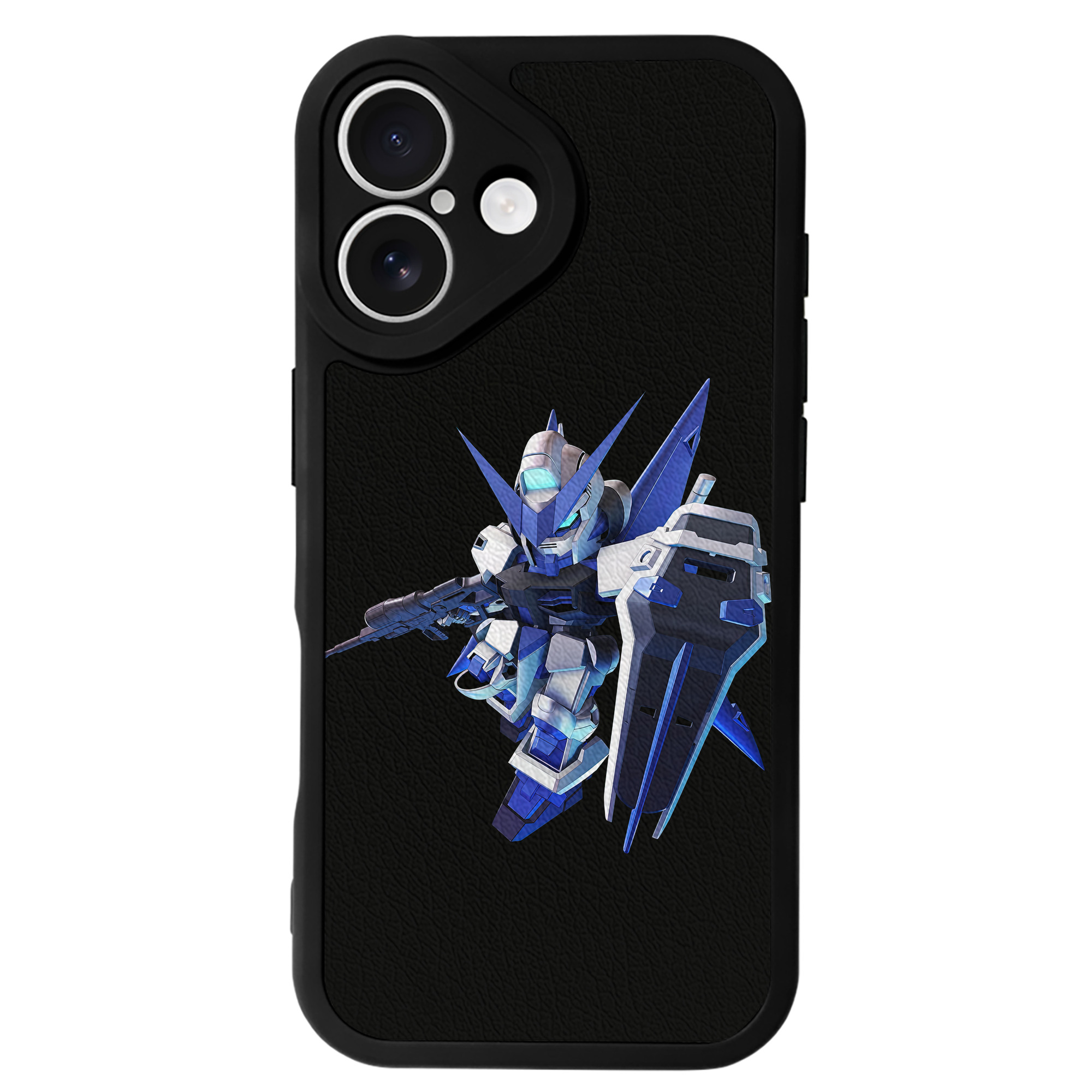 （画像用） 機動戦士ガンダム Mobile Suit Gundam 【iPhone 16シリーズ対応】シリコンスマホケース（レザー調） 材質：シリコン